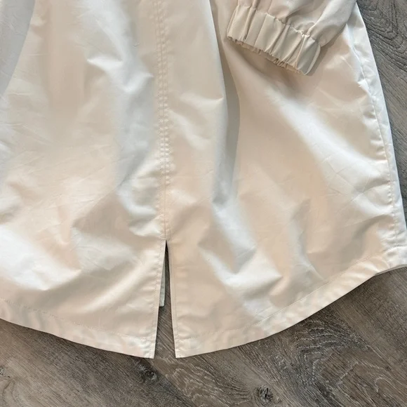 BR STANDARD Cream Hooded Jacket Raincoat sz l - Picture 8 of 8